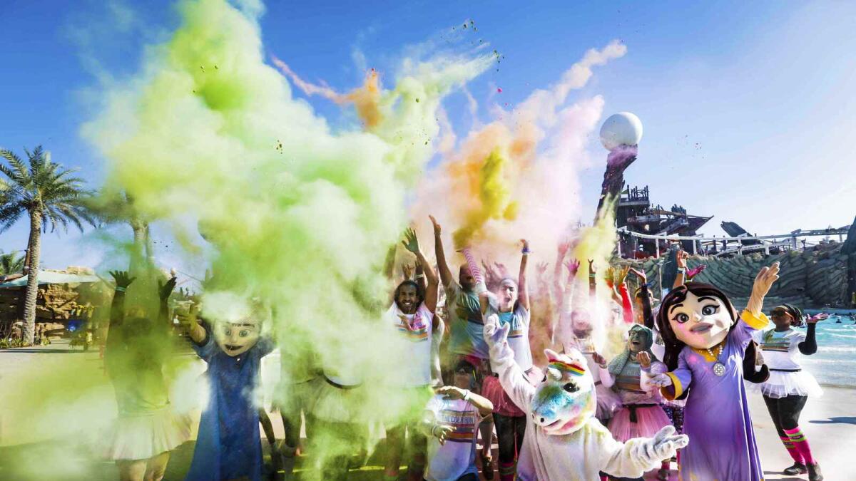 Get ready to make waves at the Color Run in Abu Dhabi on March 12