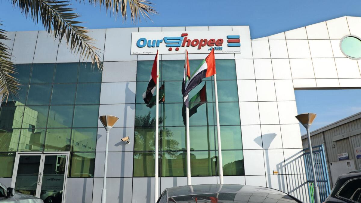 OurShopee headquarters in Dubai.