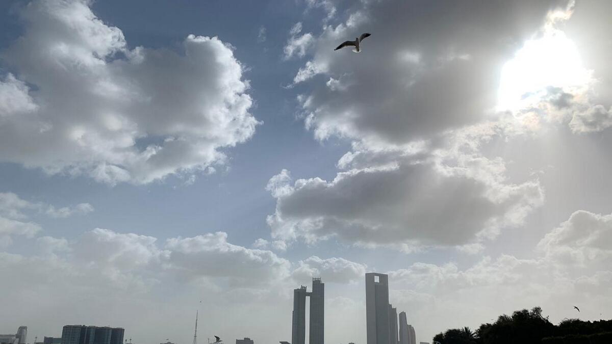 Temperature in some areas of the country was forecast to fall to 2°C, while reaching a maximum of 20°C.- Photo by Ryan Lim/Khaleej Times