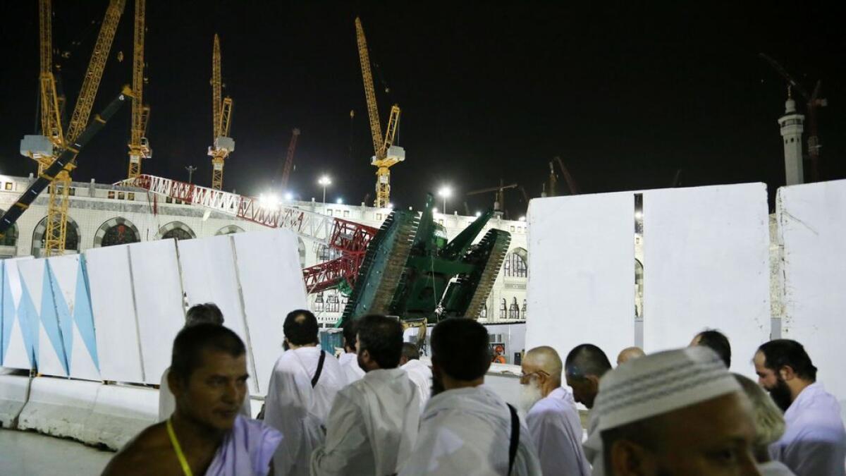 Saudi crane crash death toll at 111