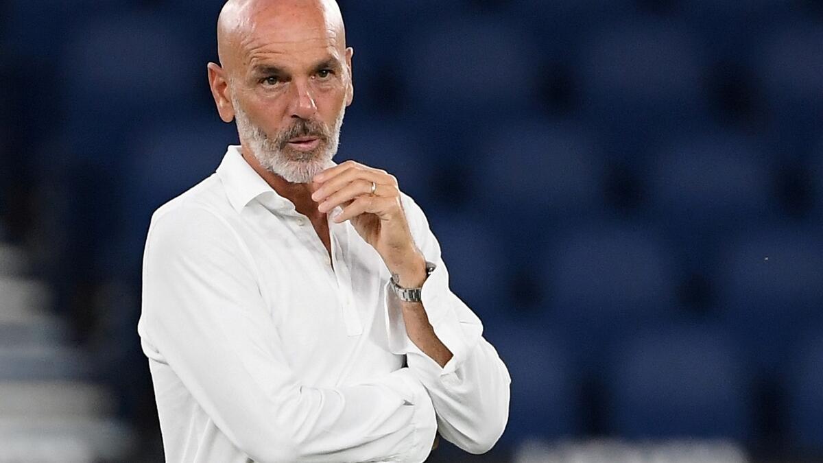 Stefano Pioli became Milan's ninth coach in six years