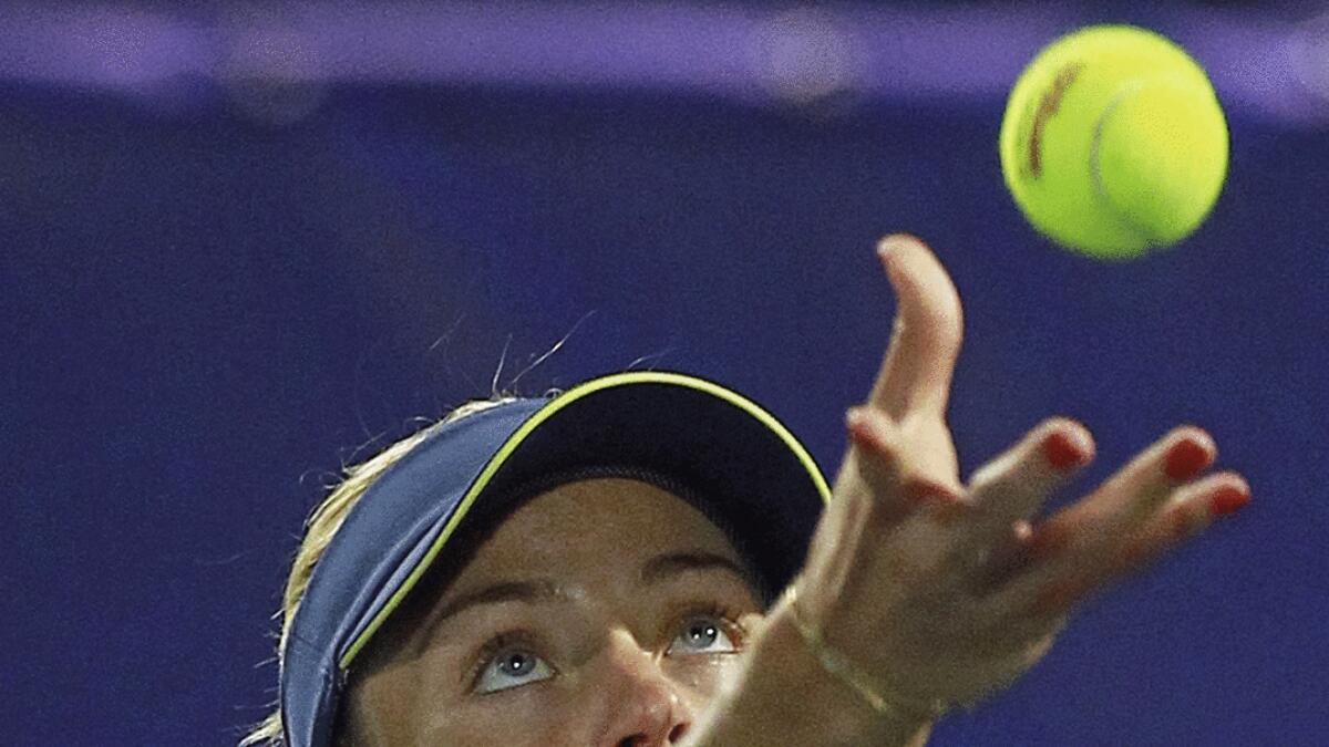  Kerber storms into round of 16 at Dubai Duty Free Tennis Championships