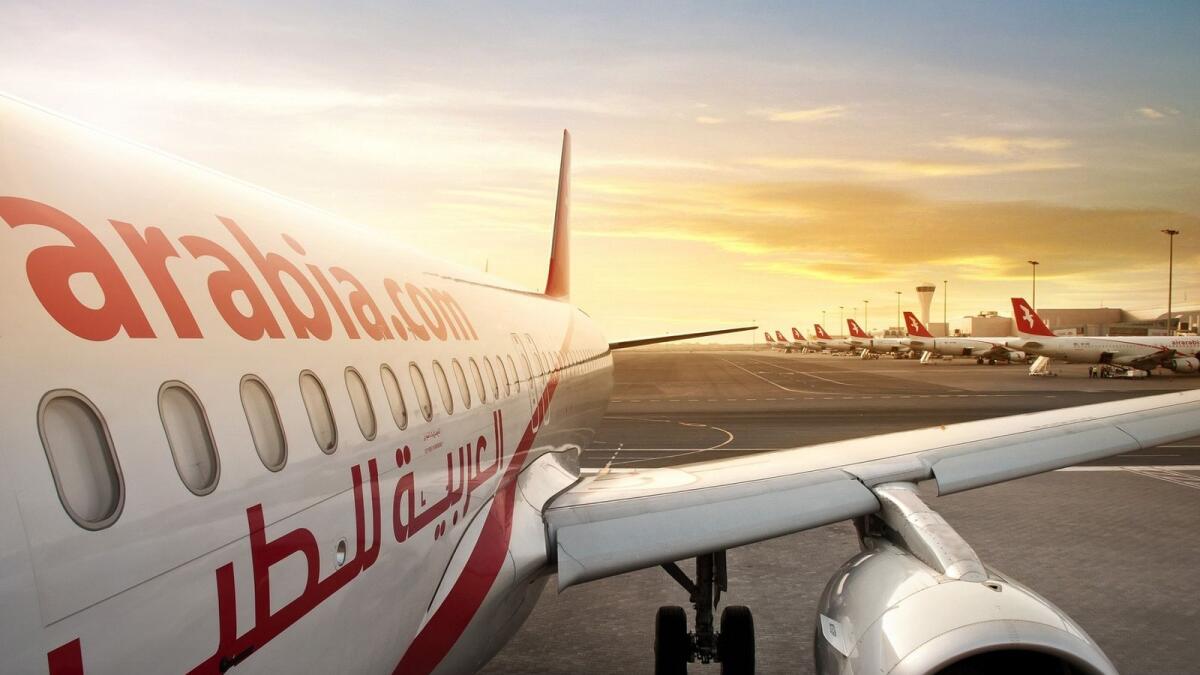 Air Arabia served more than 6.7 million passengers last year from its five hubs in the UAE, Morocco and Egypt, an increase of 54 per cent compared to the 4.3 million passengers carried in 2020. — File photo