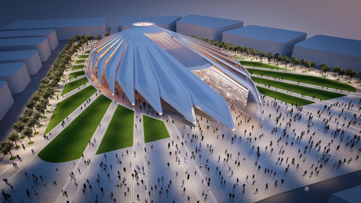 The National Media Council has selected architect Santiago Calatrava’s design for the UAE Pavilion for Dubai World Expo 2020. 