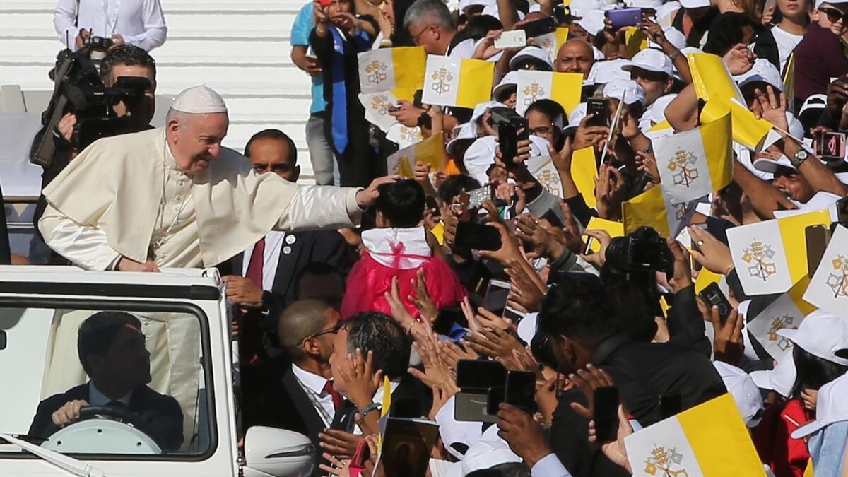 Pope in UAE: A plea for harmony, peace and diversity