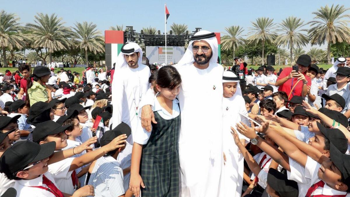 Over 100 nationalities unite to celebrate UAEs flag