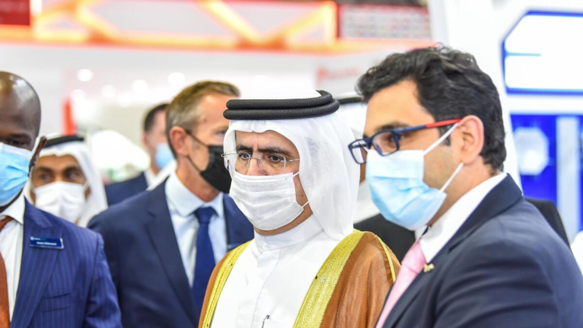 Saeed Mohammed Al Tayer, managing director and CEO of Dewa, on Monday inaugurated Middle East Energy 2022. — Supplied photo