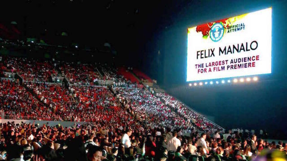 Felix Manalo premiere enters Guinness book