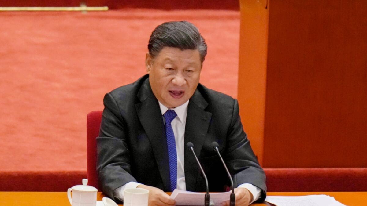 Chinese President Xi Jinping. — AP file