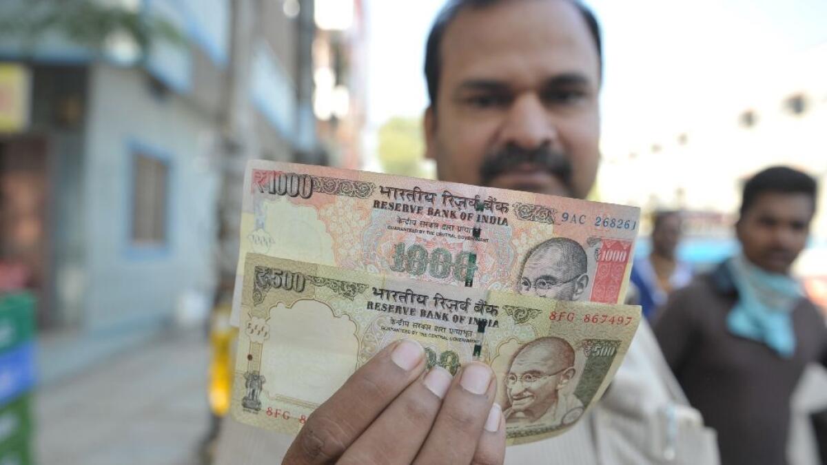 UAEs Indian expats support Rs 500, Rs1,000 notes change