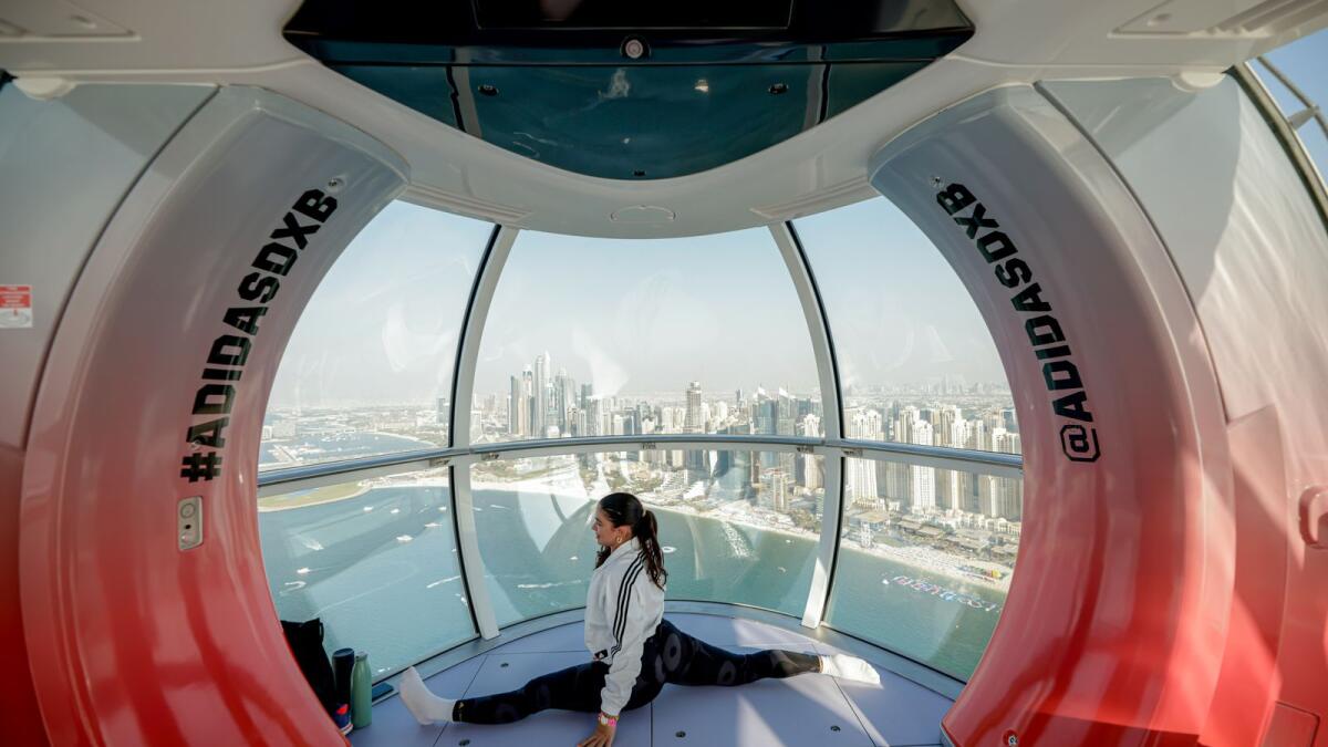 Dubai Fitness Challenge: Try yoga inside world’s largest observation wheel – News