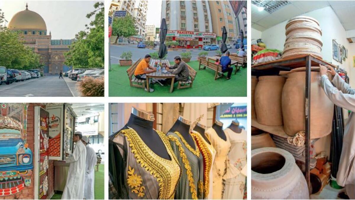 Al Mujarrah stands out for the distinctive heritage and traditions it features — from its mosques to streets lined with colourful shops and stores showcasing people’s craftsmanship. — Photos by M. Sajjad
