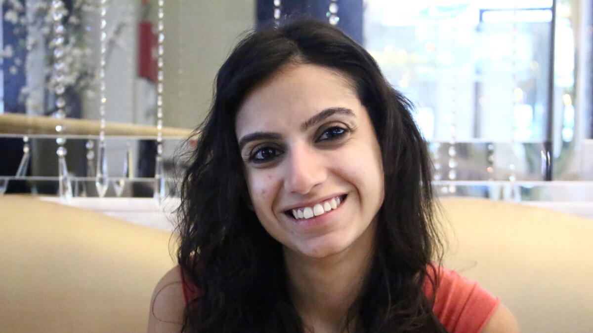 28-year-old Dubai-based marketing executive, Maha Abbas. Supplied photo