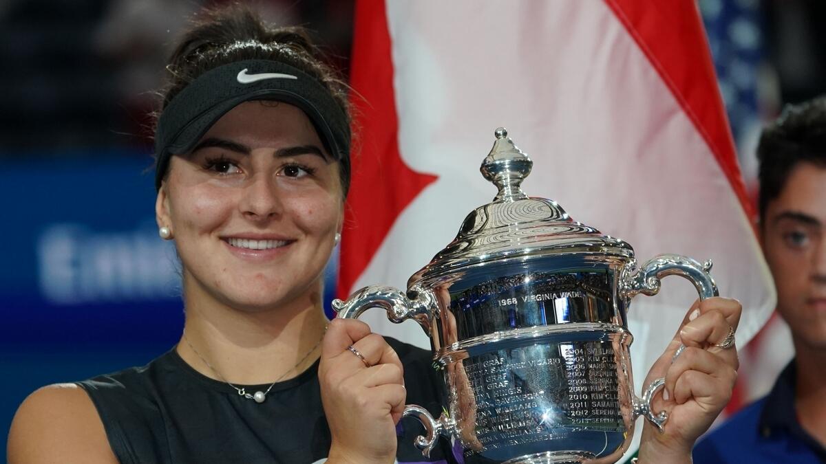 Awesome Andreescu surprises Serena