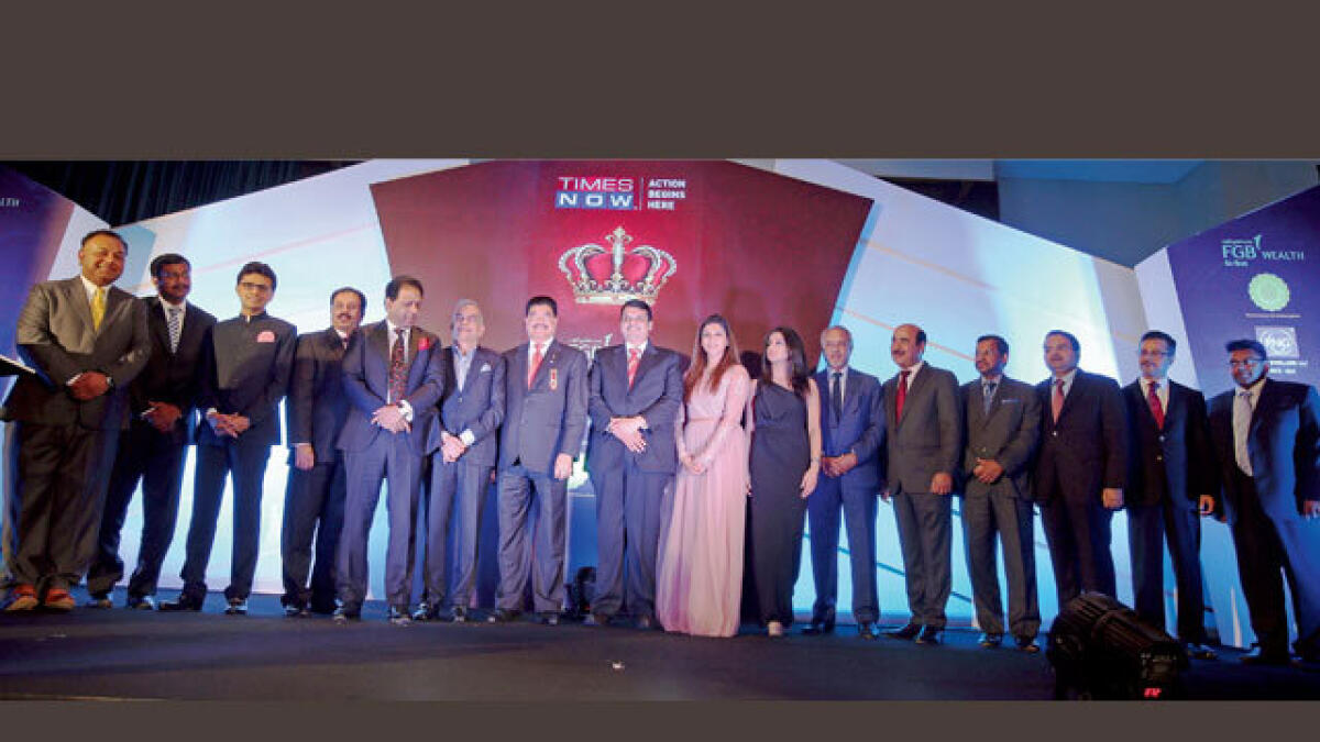 Top 15 Middle East-based Indian businessmen honoured by Times Now