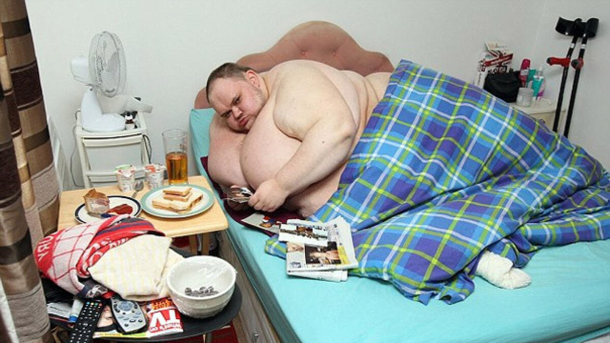 Britains fattest man dead at 33