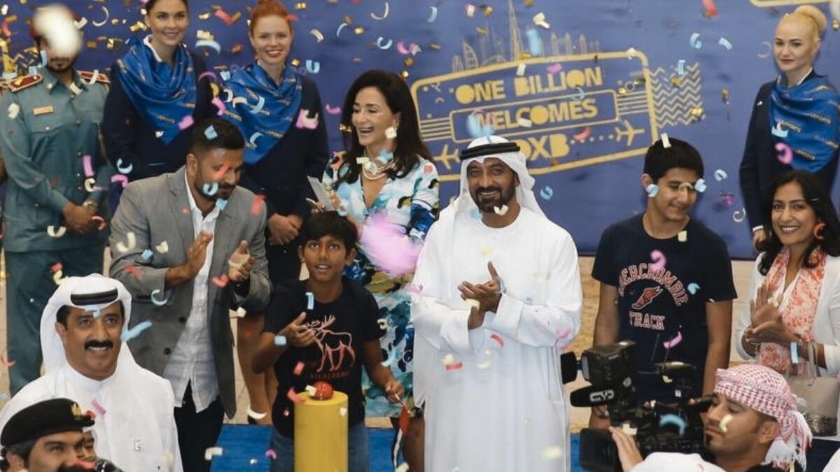 9-year-old becomes Dubai airports billionth passenger