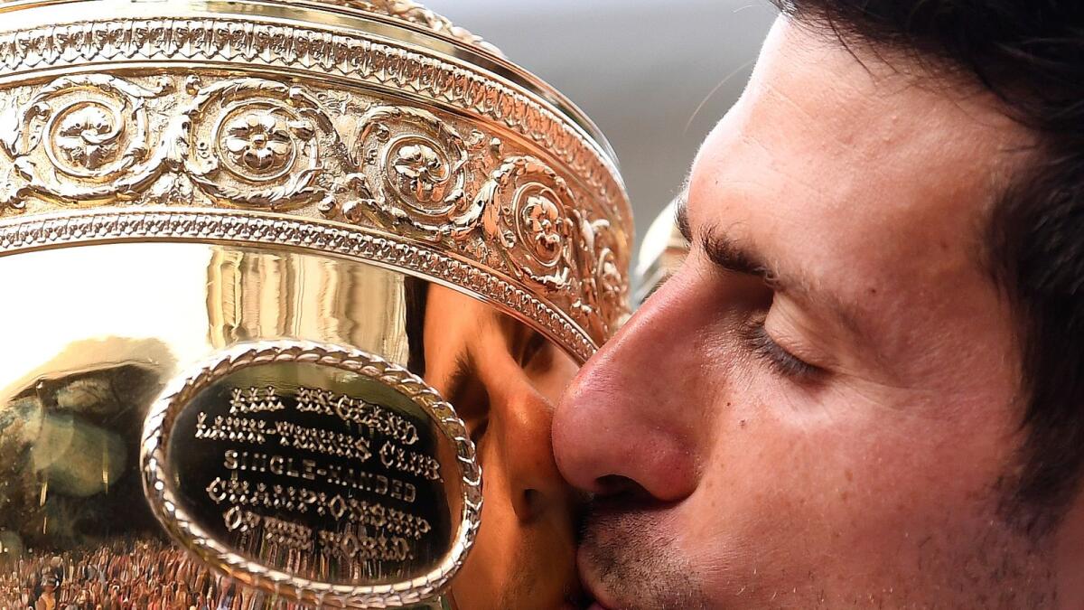 Novak Djokovic will lose his number one ranking even if he wins the Wimbledon this year. (AP)