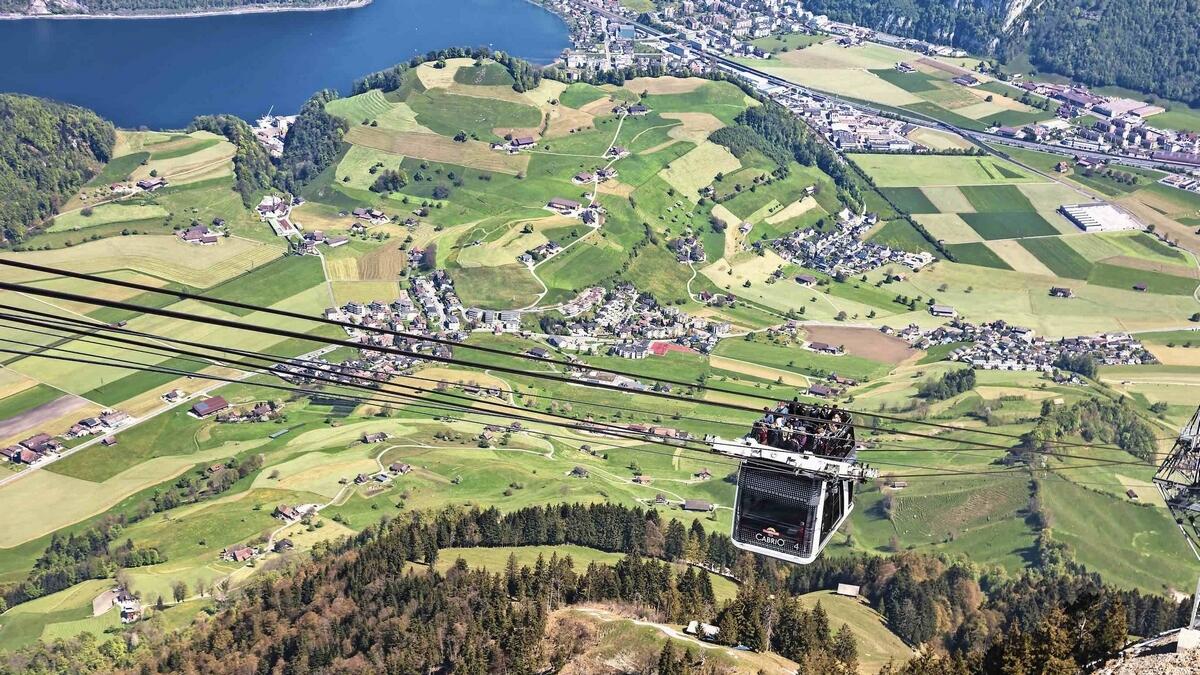The mountainous canton of Nidwalden is on the rise