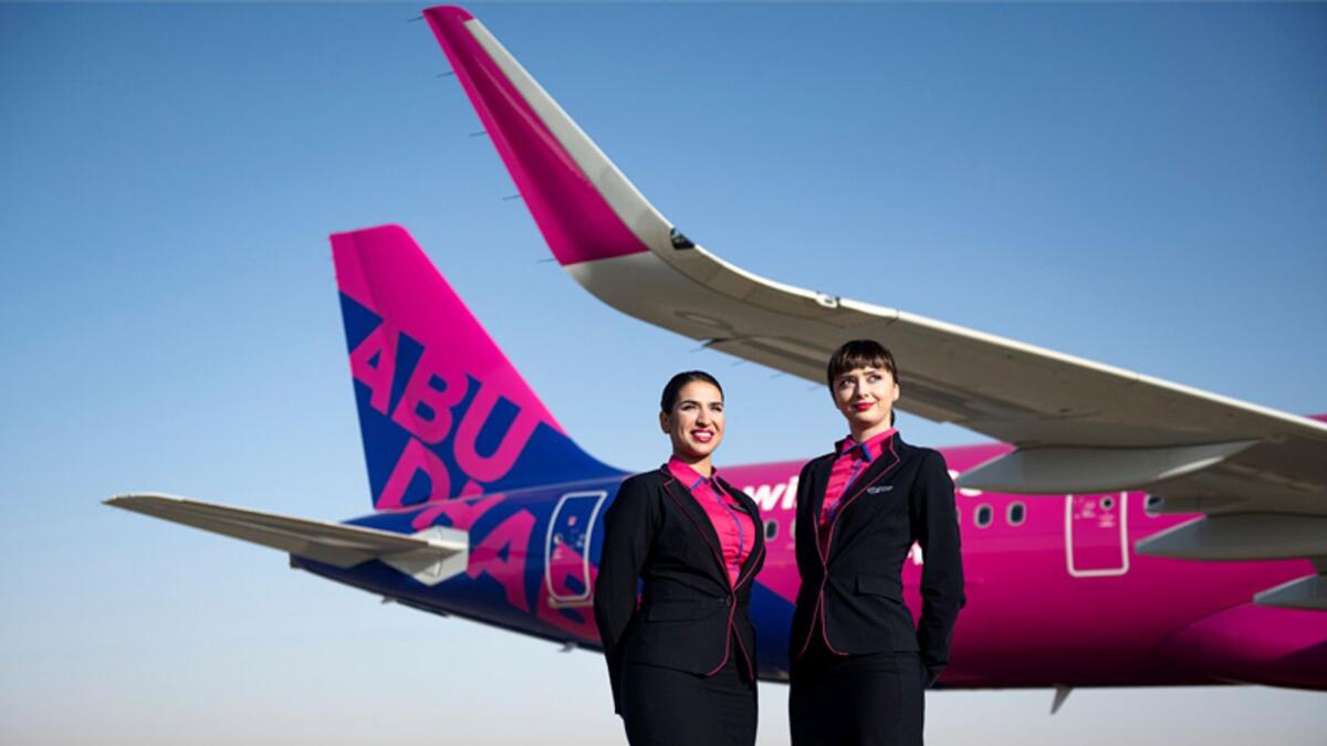 Wizz Air Abu Dhabi has the youngest fleet composed of four brand new Airbus A321neo aircraft. — Supplied photo