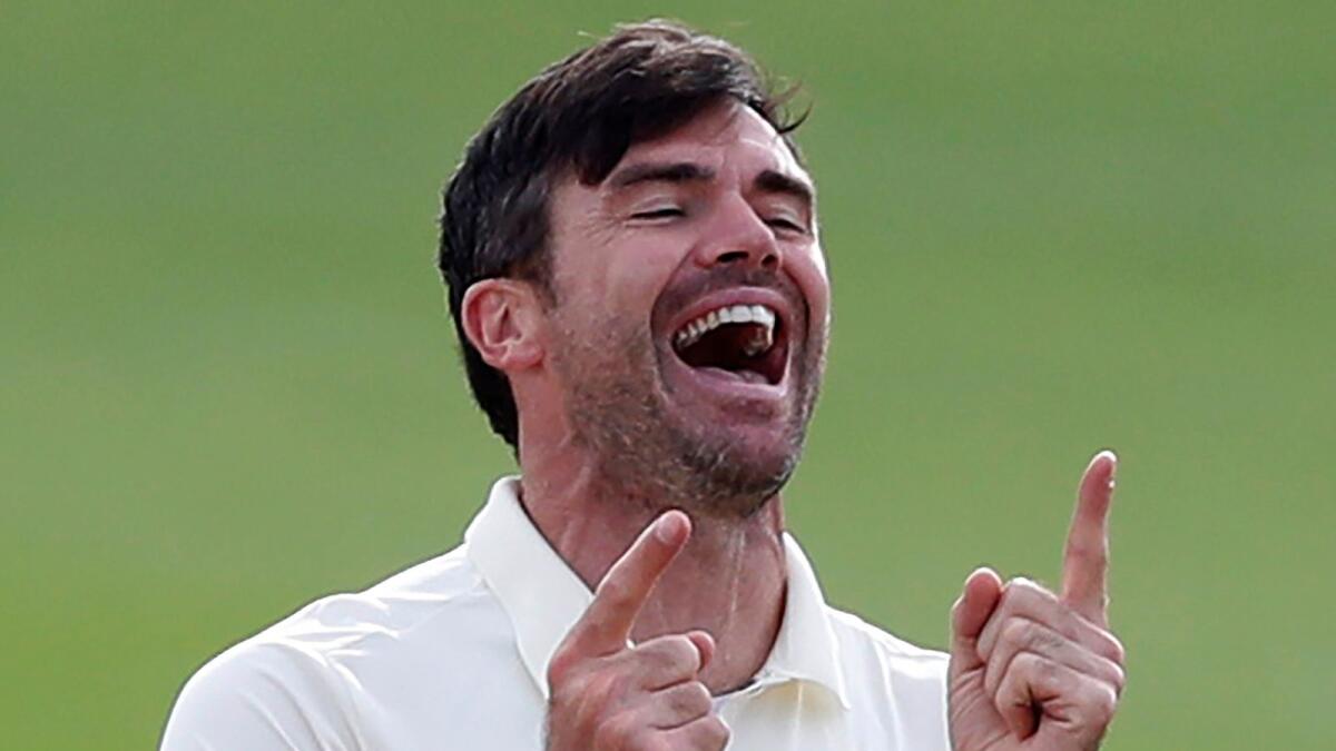 James Anderson becomes just the 14th player to claim 1,000 first-class wickets this century. — AP