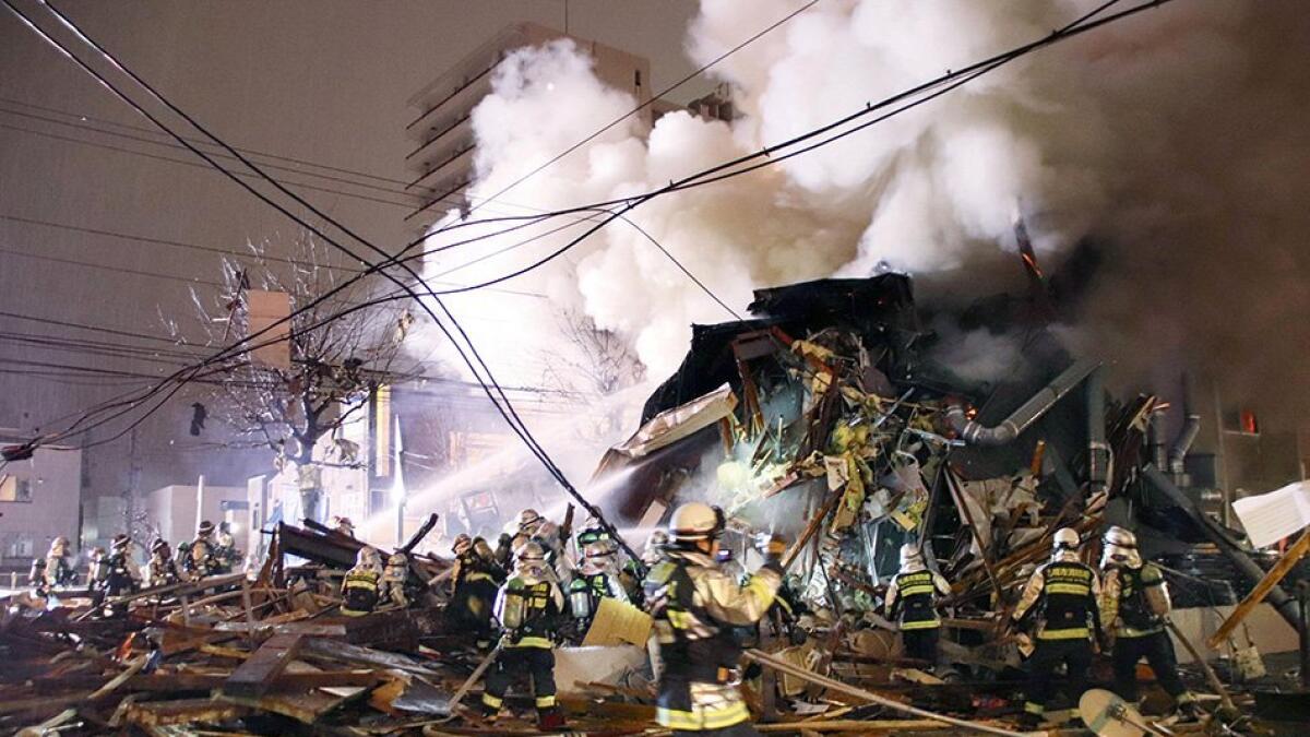 Powerful blast at Japan restaurant injures 42