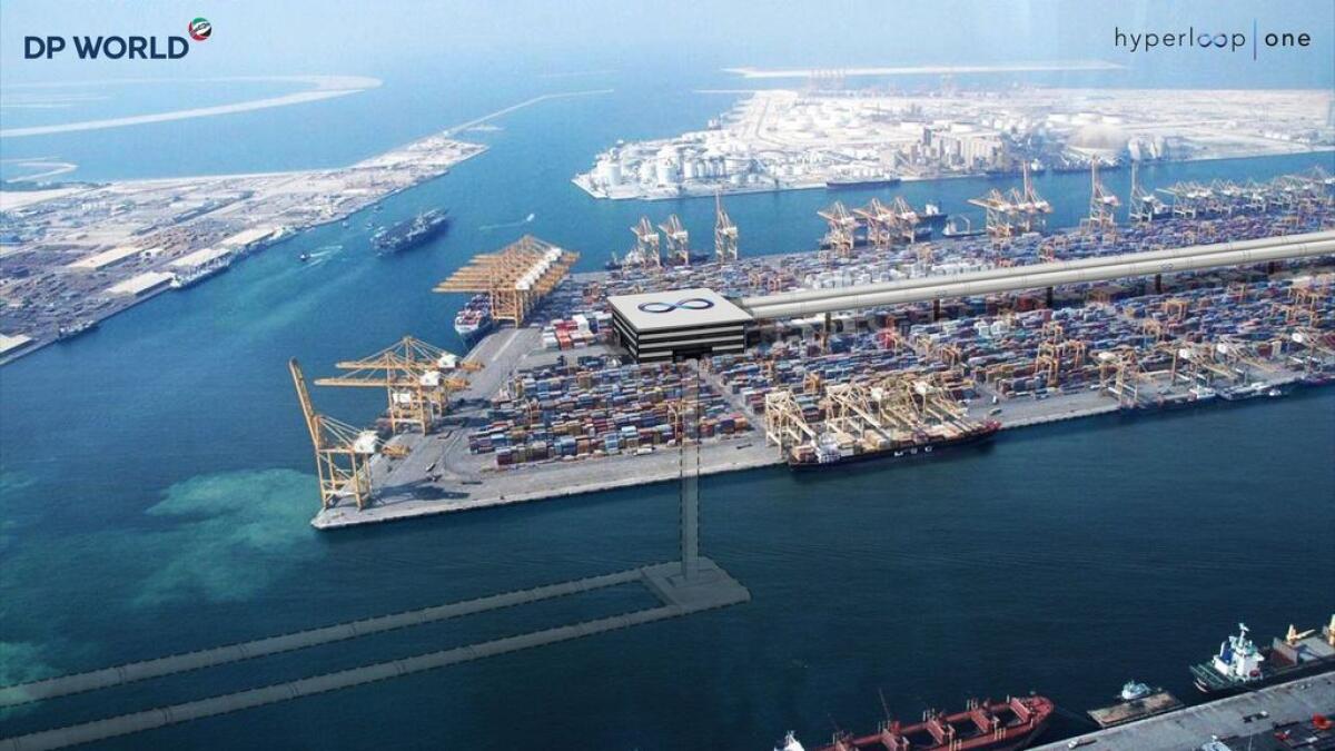 Jebel Ali Port to get Hyperloop trains