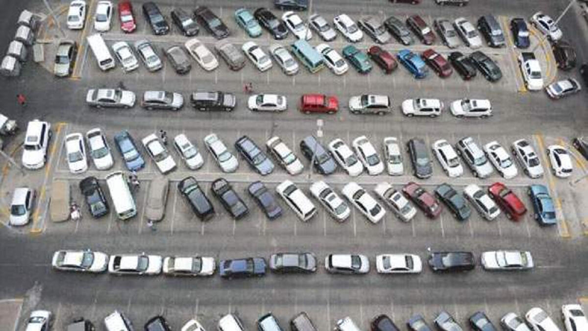 Is free parking period cancelled in Sharjah?