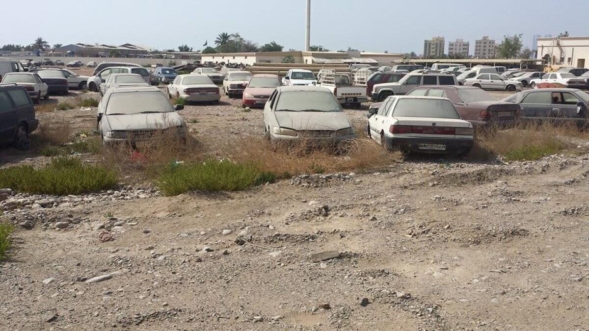 224 abandoned vehicles impounded in RAK