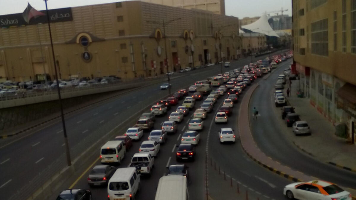 Multiple accidents around Dubai affect morning traffic