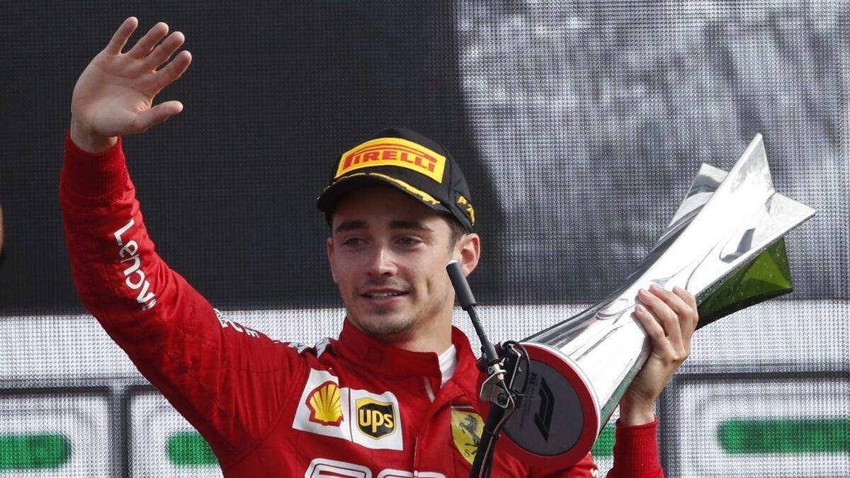 Winning in Italy for Ferrari exceeds all dreams, says Leclerc