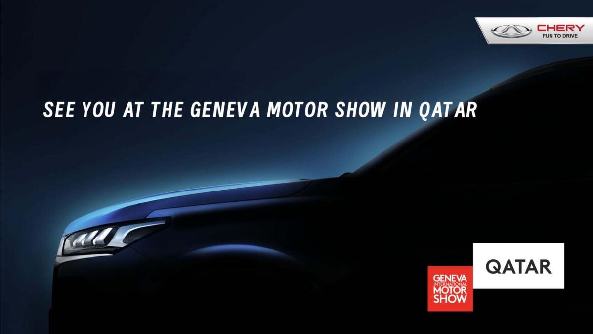 Chery at the Geneva Motor Show in Qatar