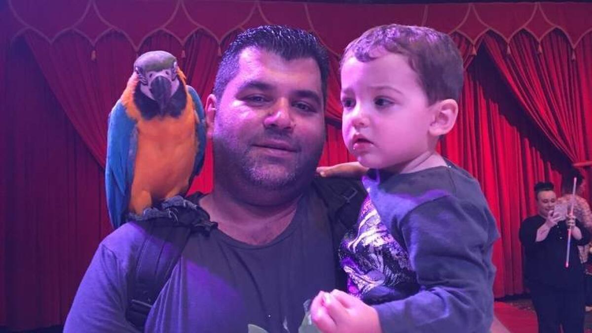 Lebanese expat takes up physical challenge for his son