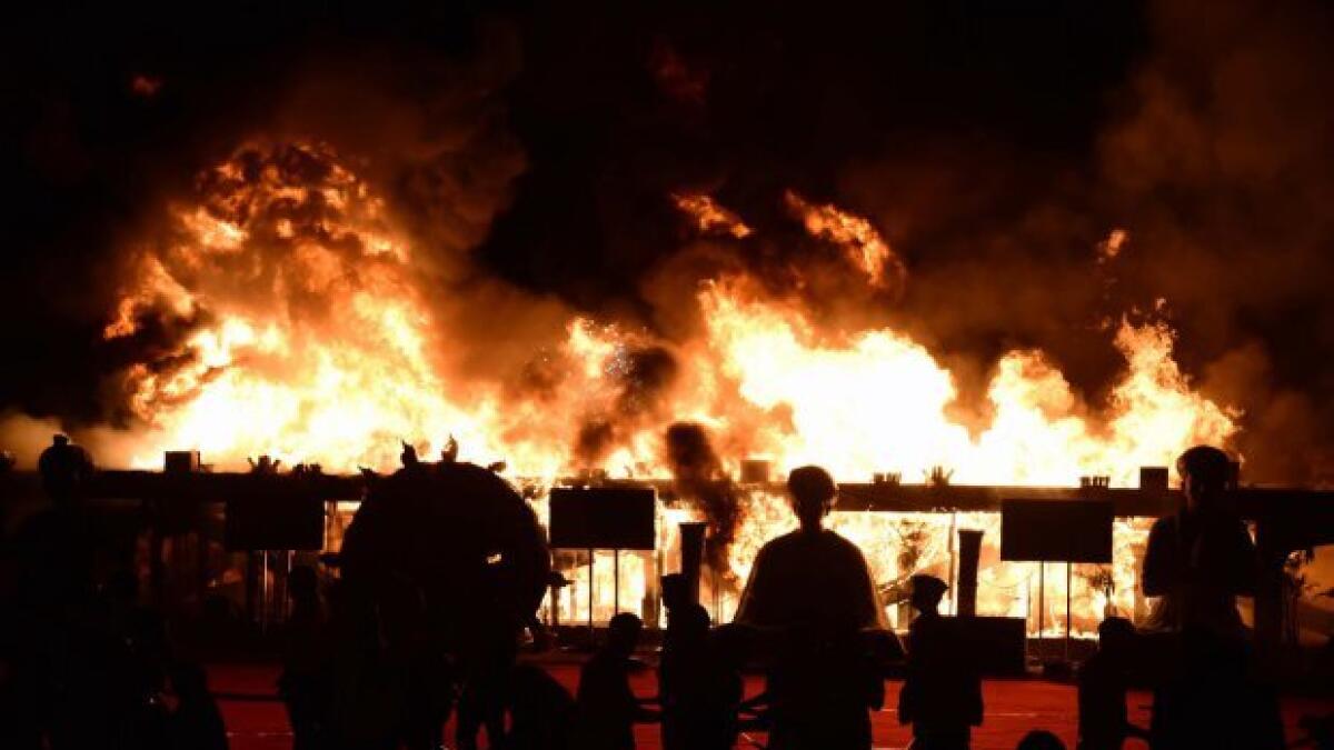 11 dead in Qatar labour camp fire