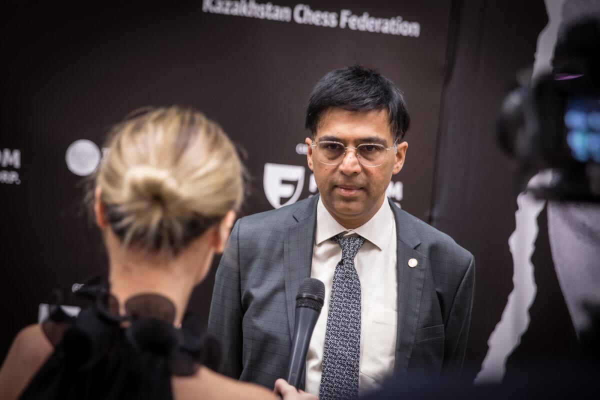Five-time world champion Vishwanathan Anand will be the mentor of the League. — Fide