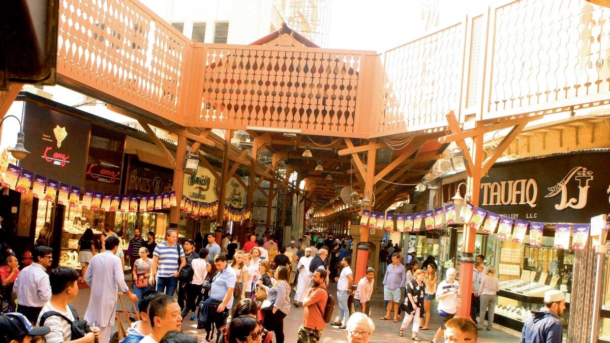 The Dubai Gold Souq is a must visit place for tourists and residents looking for the best price to buy gold.