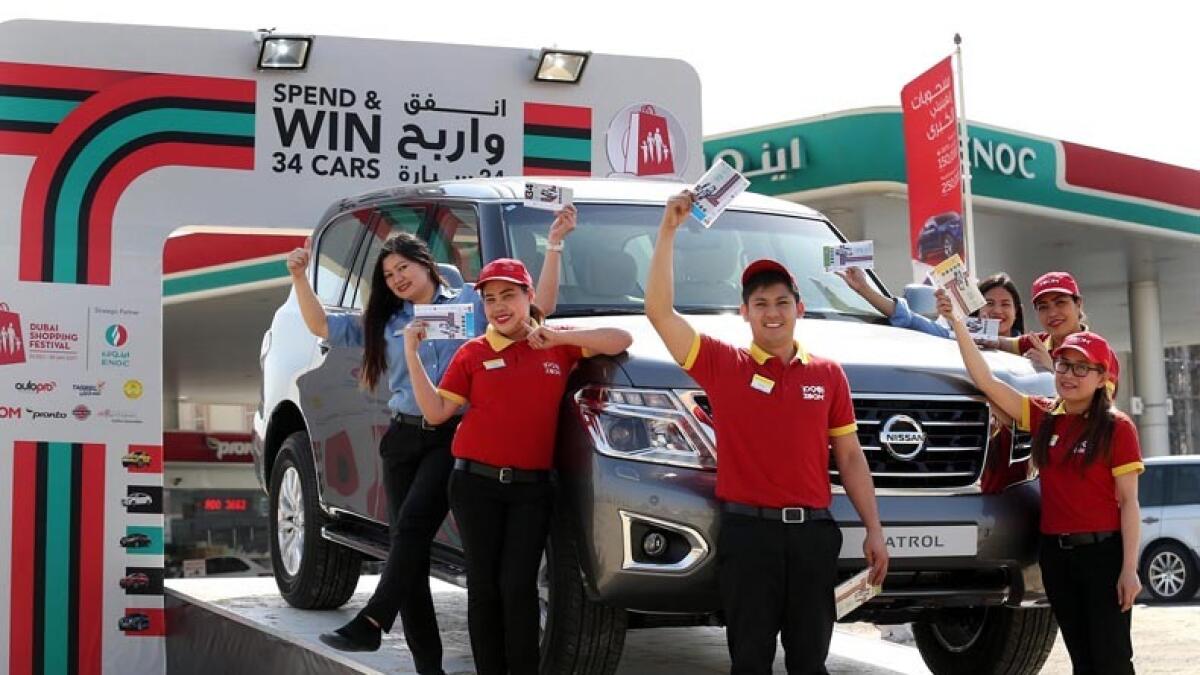 You can win one of 34 cars this DSF