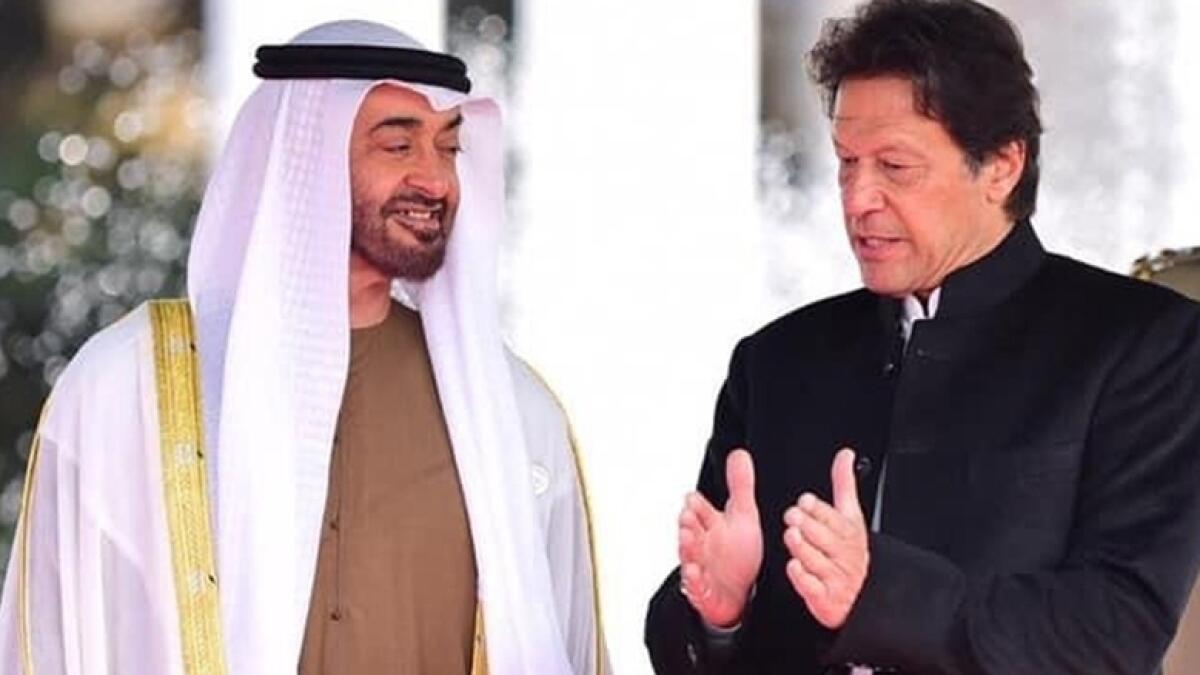 Mohamed bin Zayed, visit, Pakistan, January 2, 