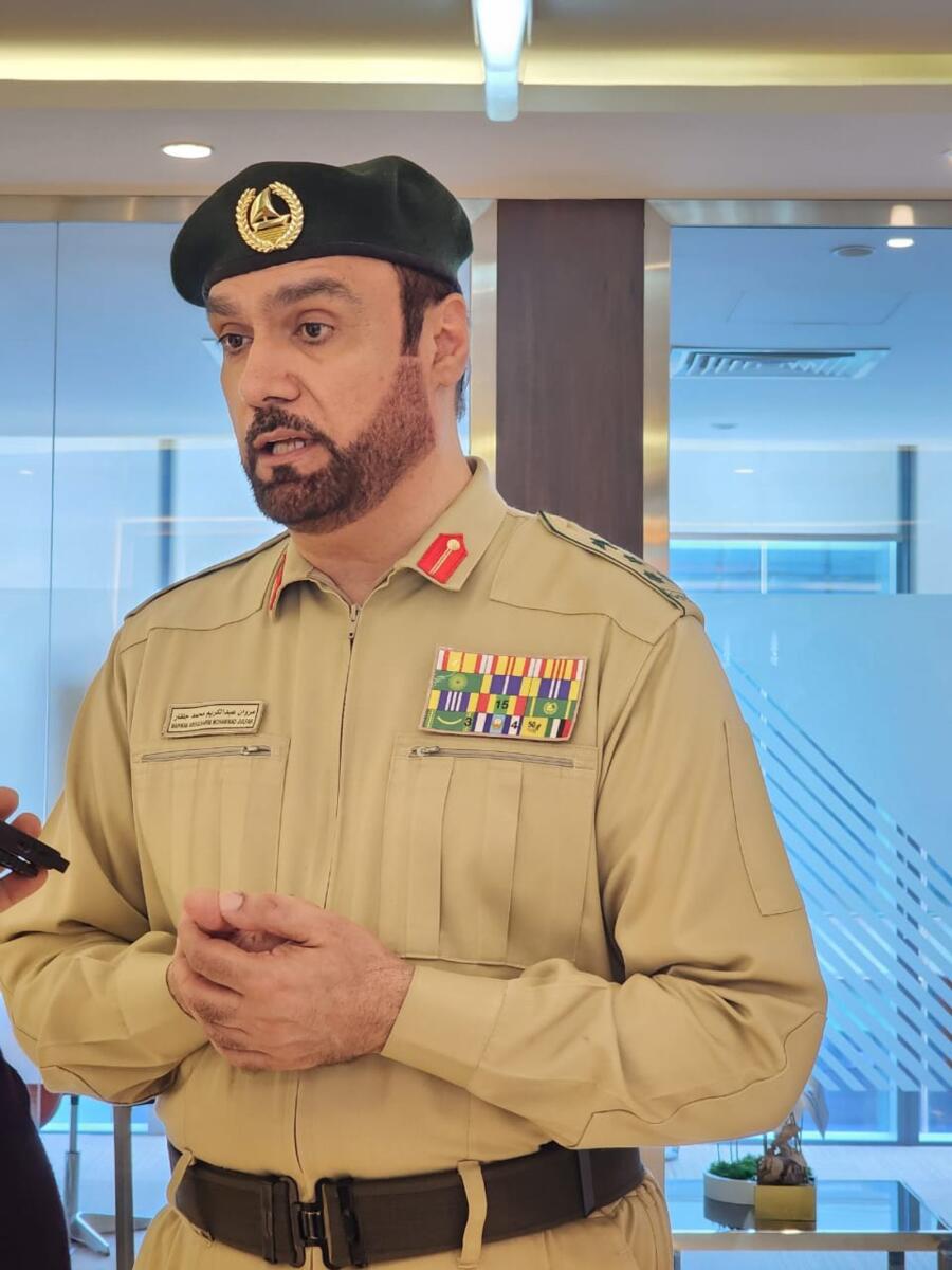Brigadier Marwan Abdul Karim Julfar. Photo: Nandini Sircar