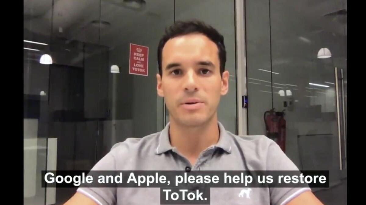 Why do you think the app was targeted?We are not sure, but we can firmly state that ToTok is an independent, privately-owned startup like many others in the world, with no ties to the government. In addition to this, we comply with local and international regulations of all the countries we operate in.Another reason might be found in the ongoing trade war between the US and China. ToTok was accused of being built as a copy of a Chinese messaging app, YeeCall.First, we want to tell them the accusations are categorically false. All our users, in the UAE and abroad, should not be scared by such fabrication. After all, Apple and Google approved and published our app for months now.Will you be adding more security features to allay privacy fears?There is no end to security enhancement, and we are always working to improve it in addition to building many other new user features.