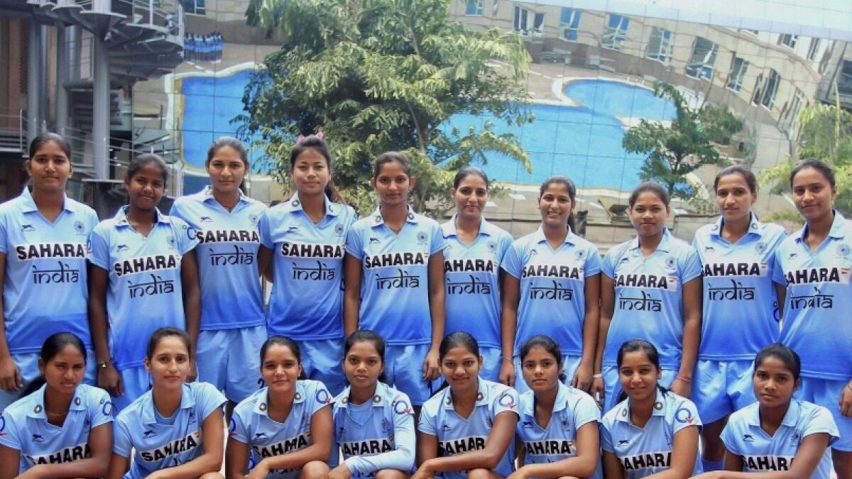 Indian women hockey team 