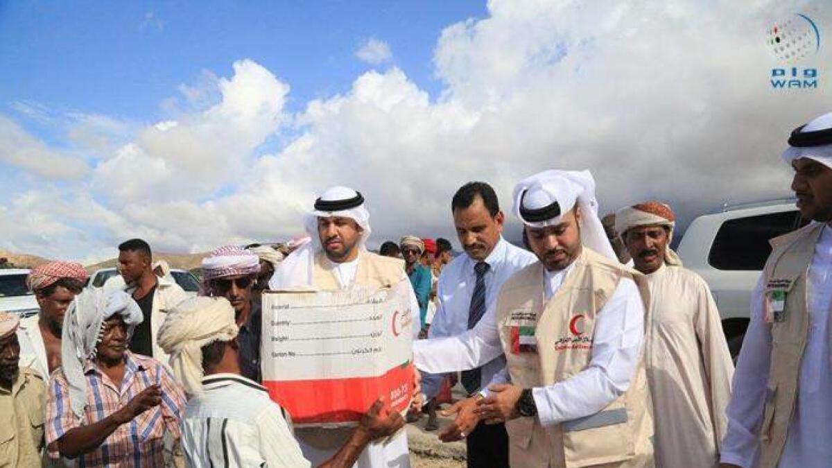 UAE Red Crescent builds housing city for cyclone-hit Socotra in Yemen