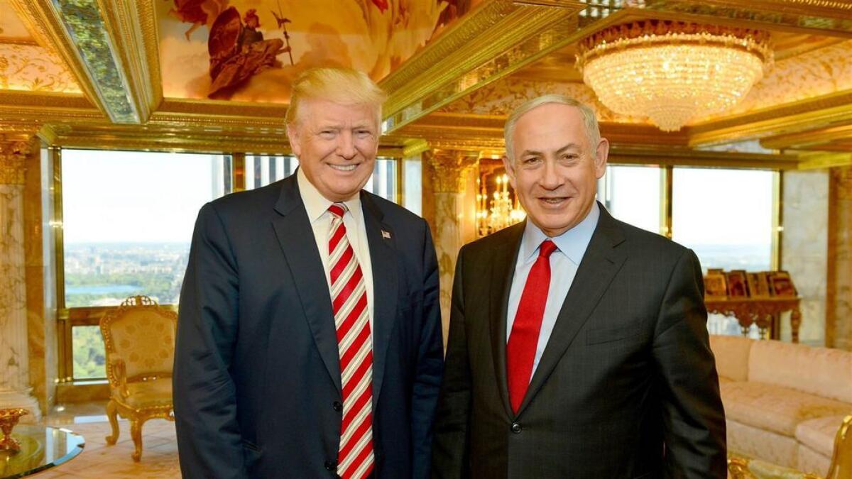 Trump warns Israel against new settlements 