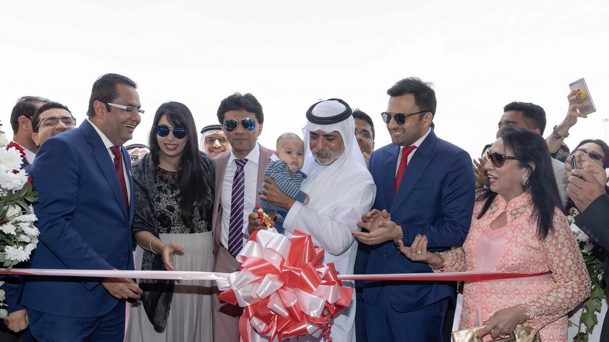 Sheikh Nahyan opens Danube showroom in Abu Dhabi