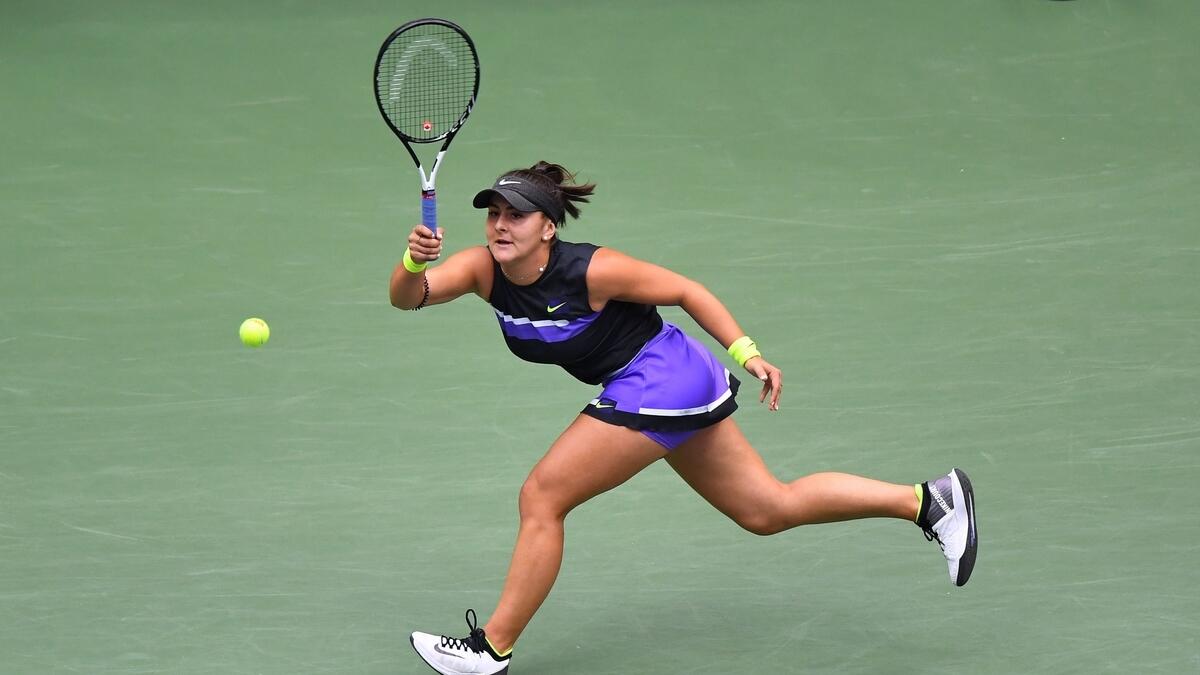 Bianca Andreescu has paid tribute to American great Billie Jean King and the eight other female players