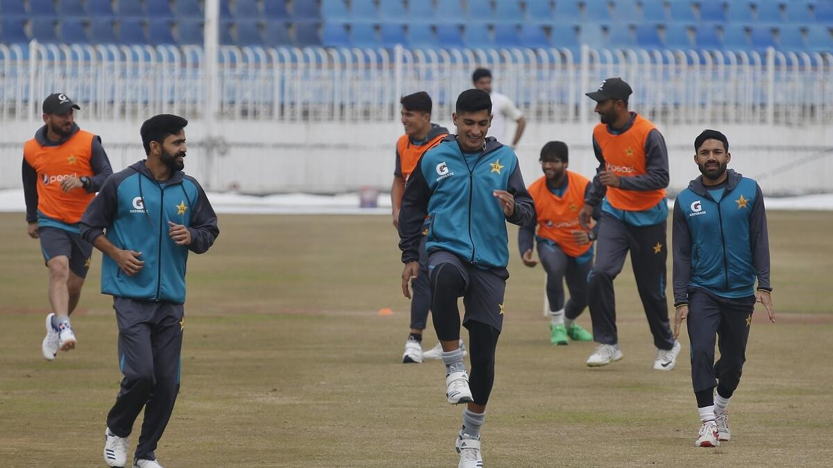 Bangladesh check security at Pakistan stadium before Test