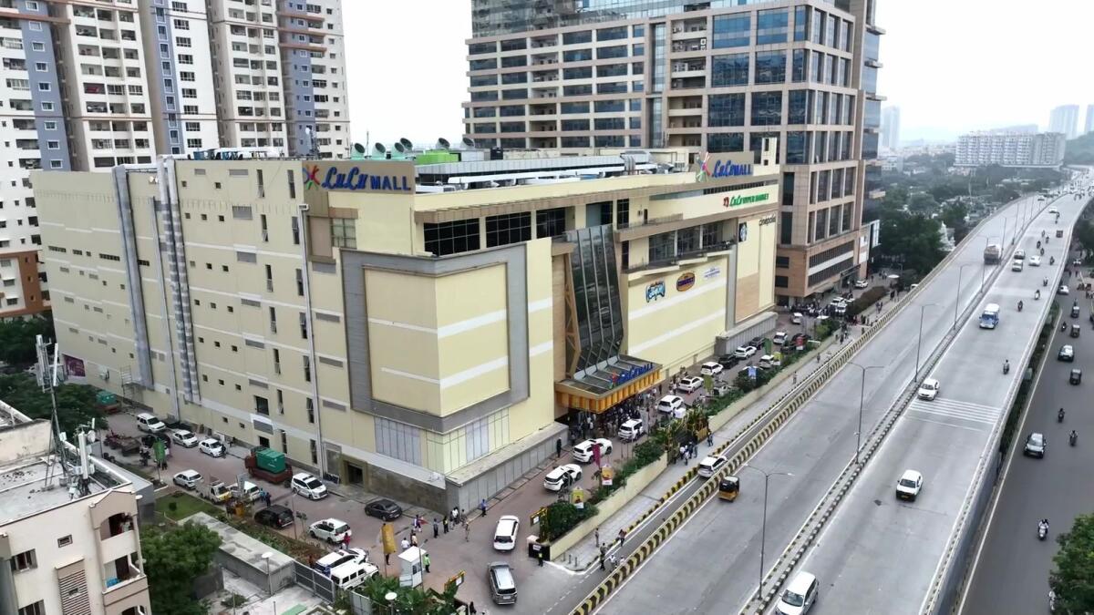 LuLu Mall in Hyderabad. — Supplied photos