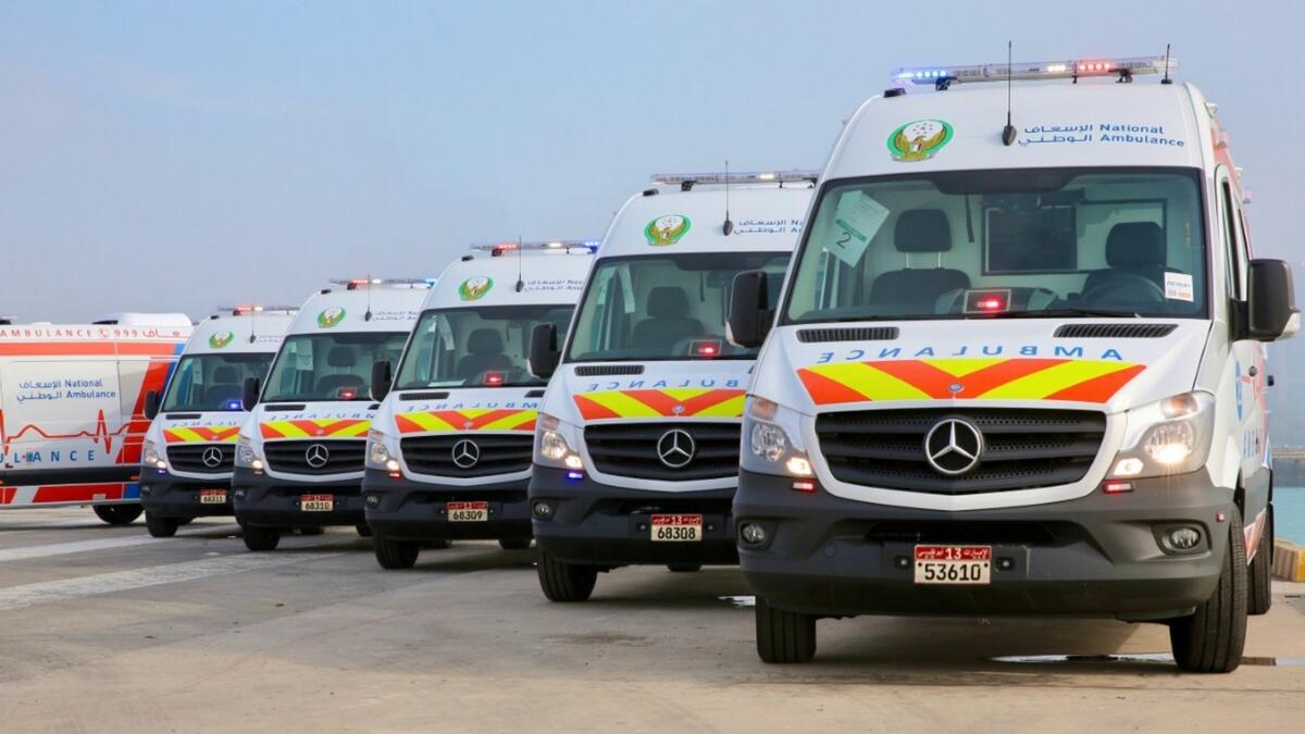 National Ambulance, Eid Al Adha, UAE, Eiid, ambulance