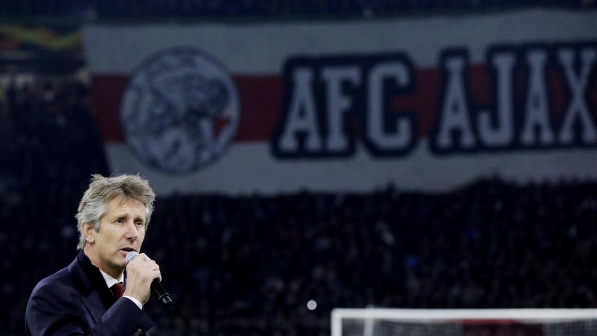 Ajax chief executive officer Edwin van der Sar at the Johan Cruijff Arena in February. - Reuters file