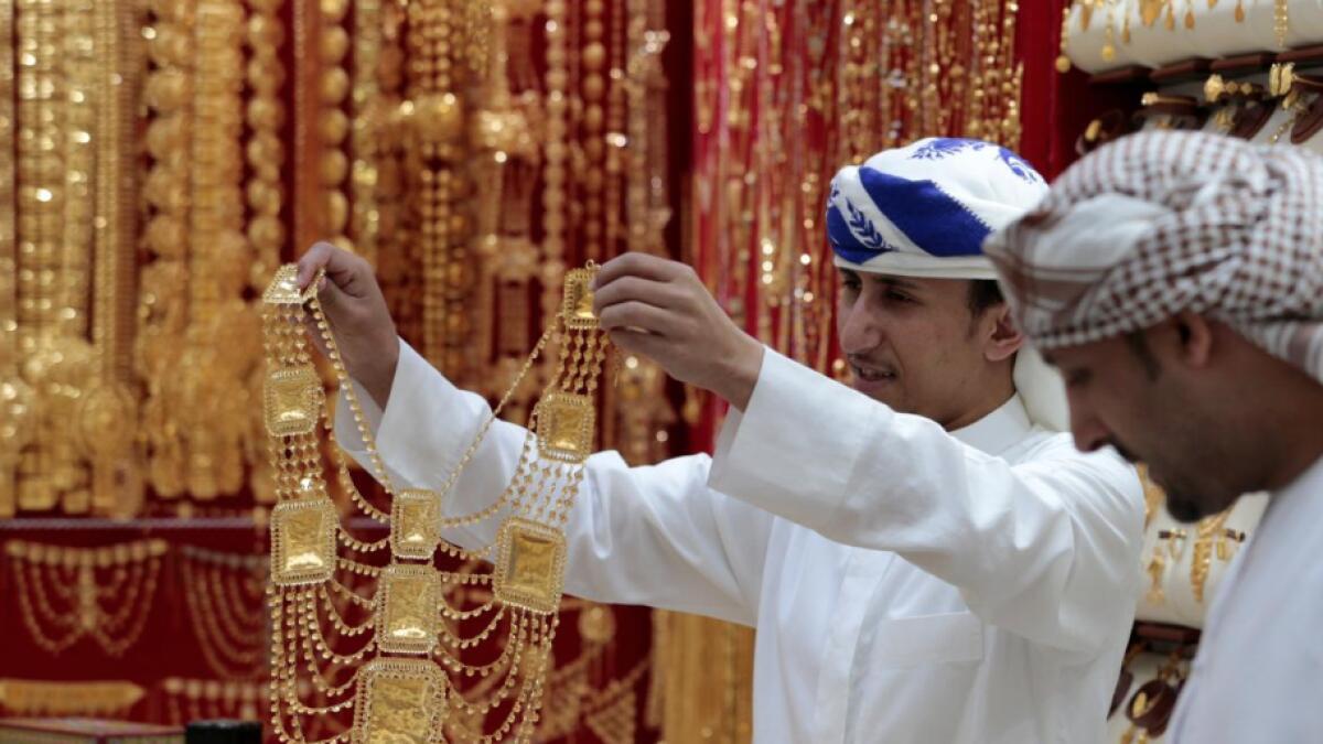 Dubai gold prices rise, 22k priced at Dh147.25  